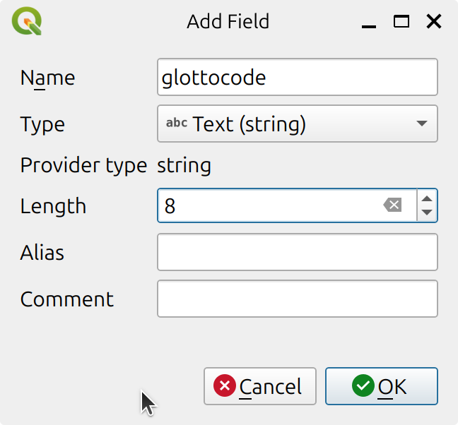 Add field for glottocode.