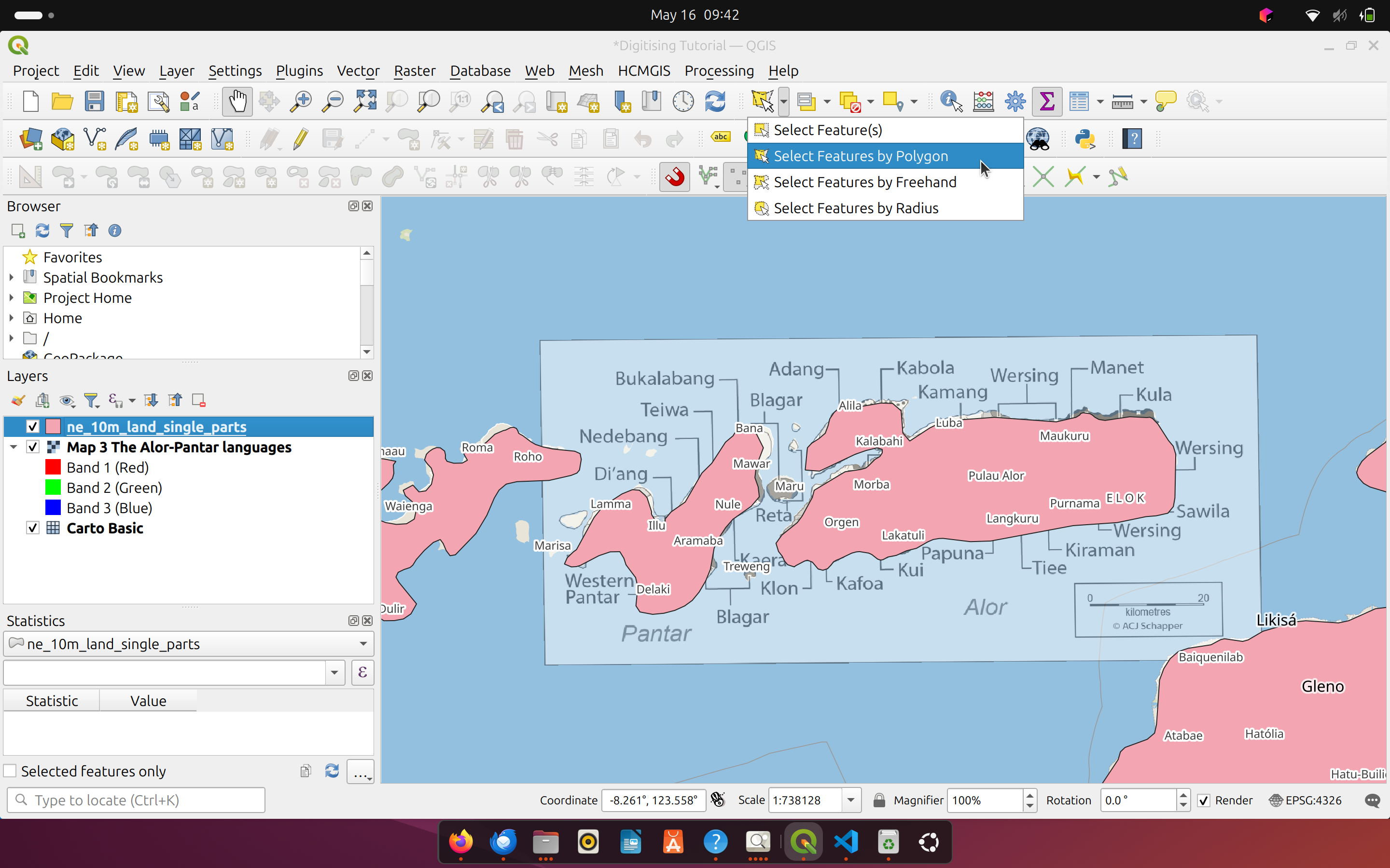 Activate Select Features by Polygon
